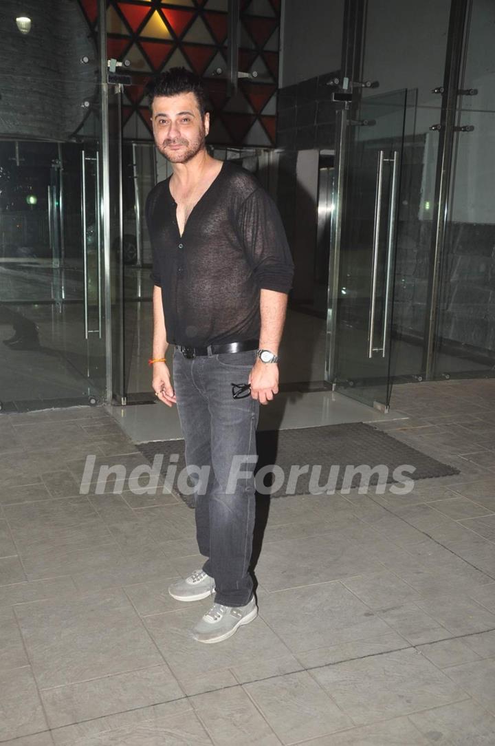 Sanjay Kapoor poses for the media at his Birthday Bash