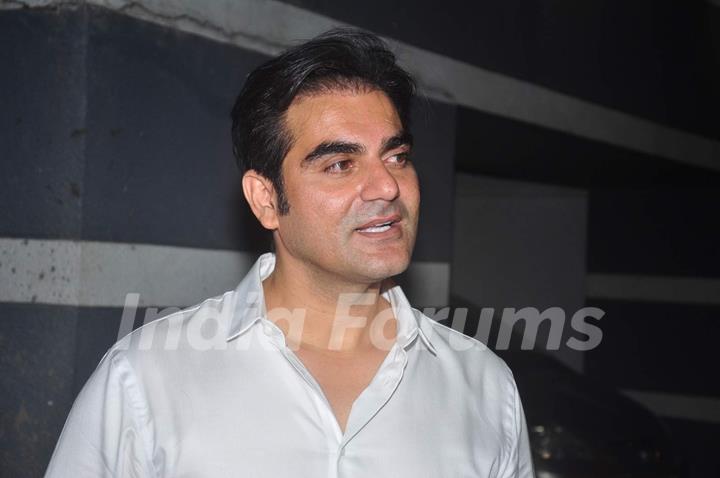 Arbaaz Khan at Sanjay Kapoor's Birthday Bash