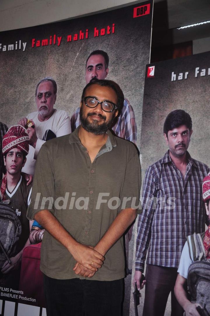 Dibakar Banerjee at the Press Meet of 'Titli'