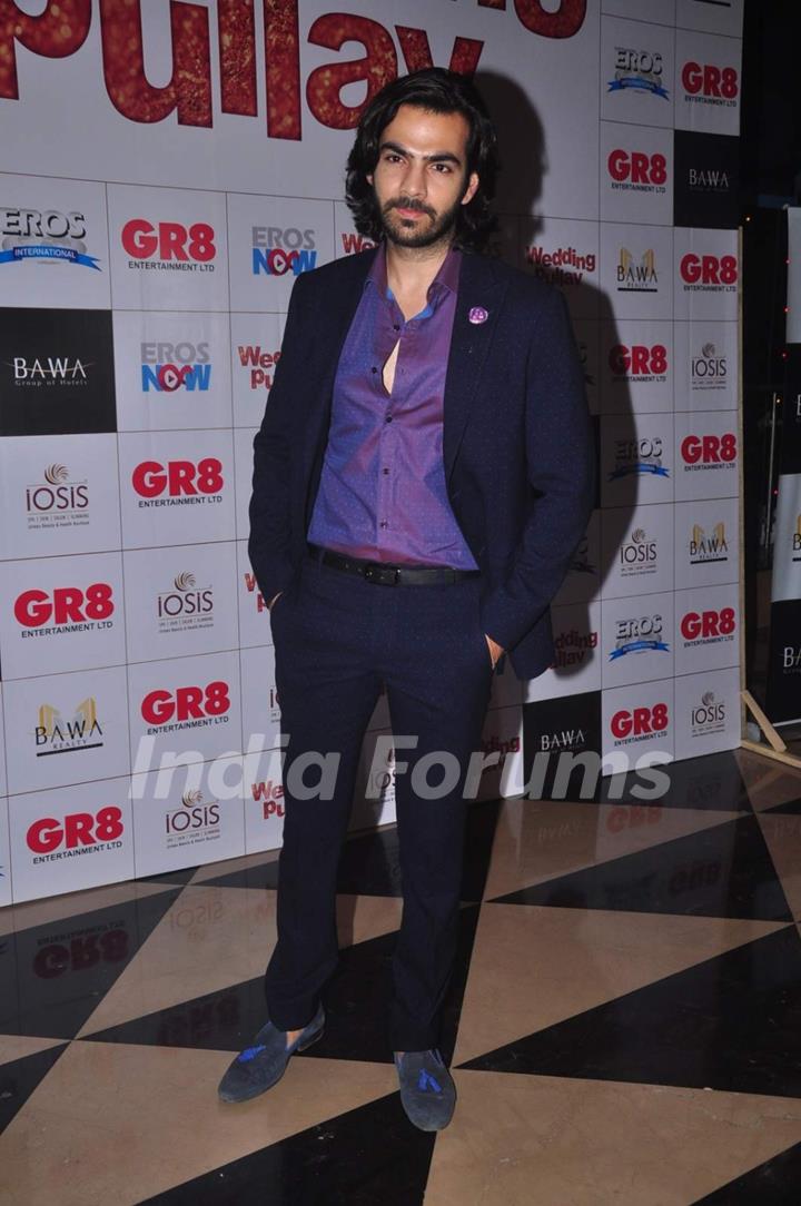 Karan V Grover at the Premier of Wedding Pullav