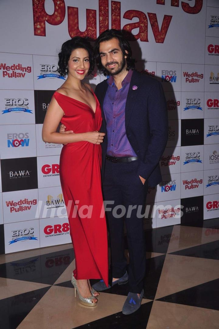 Karan V Grover at the Premier of Wedding Pullav