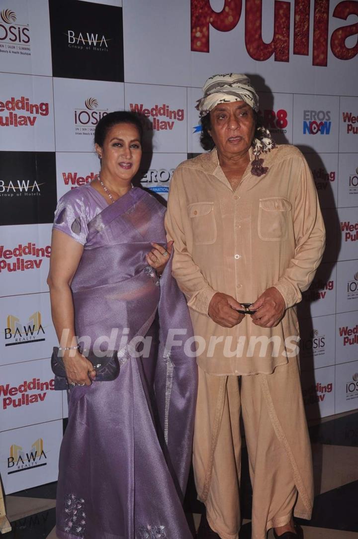 Ranjeet at the Premier of Wedding Pullav