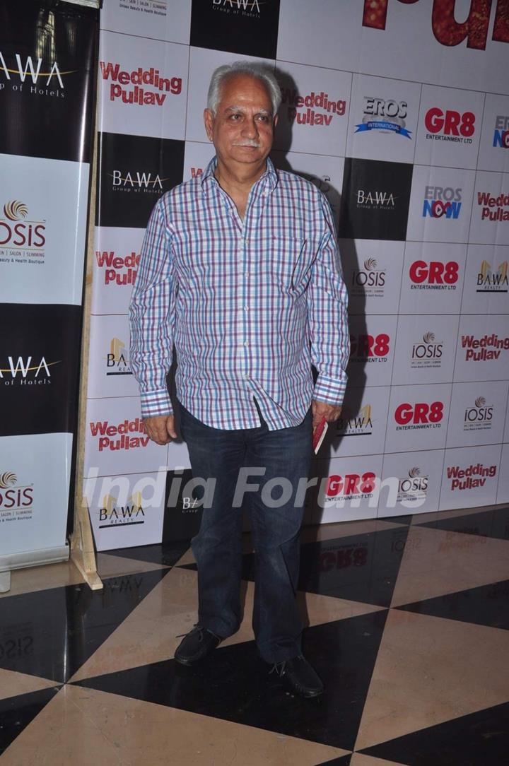 Ramesh Sippy at the Premier of Wedding Pullav