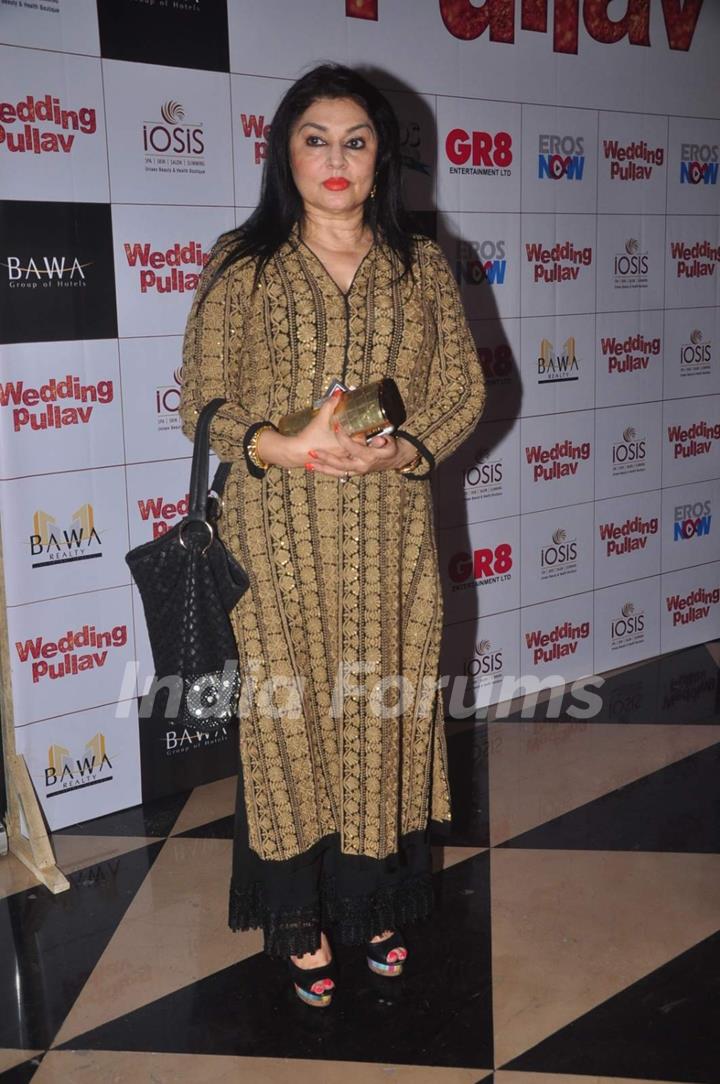 Kiran Juneja at the Premier of Wedding Pullav