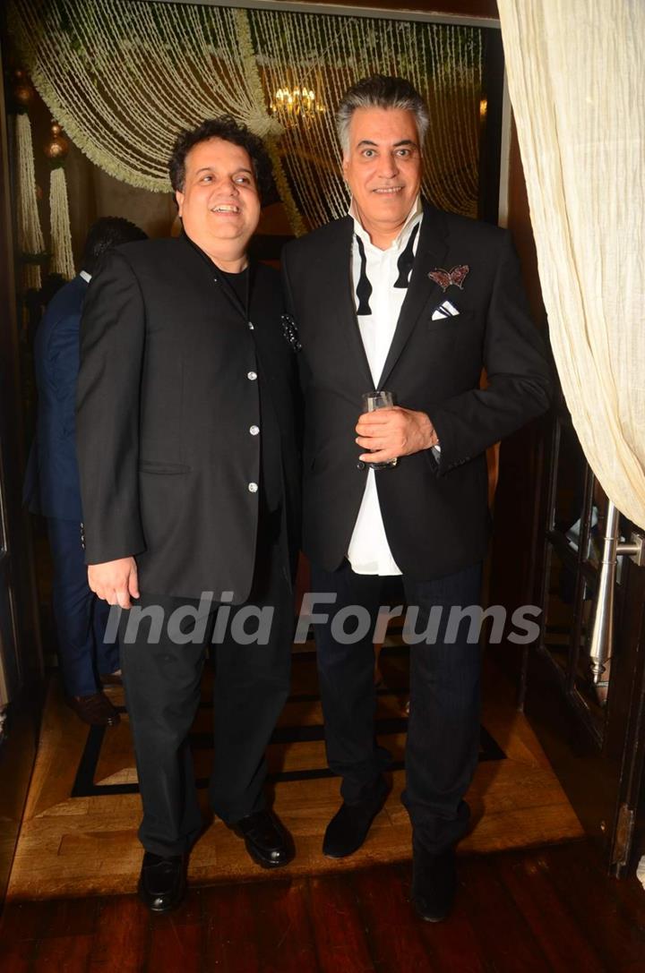 Abu Jani and Sandeep Khosla at Breakthrough Mission Hazaar Event