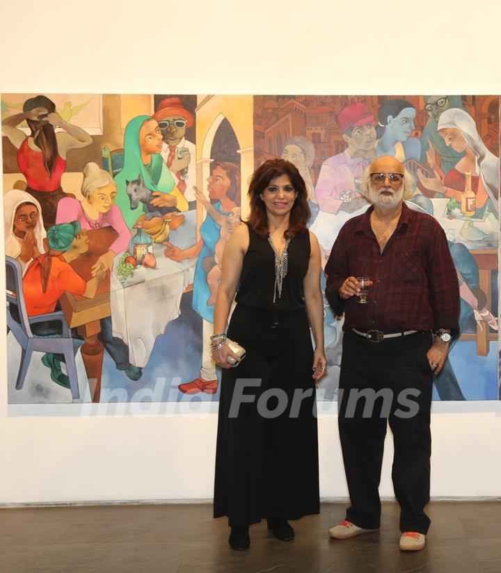 Bina Aziz at 'Song of Life' - Art Exhibition