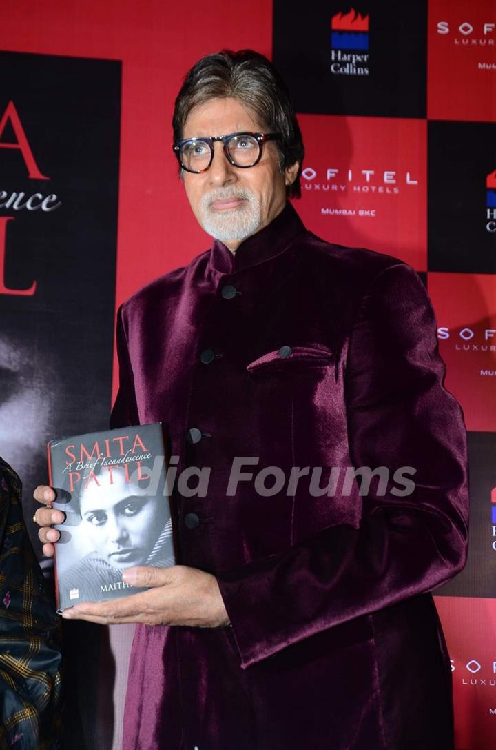 Amitabh Bachchan at Book Launch Of 'Smita Patil - A Brief Incandescence'