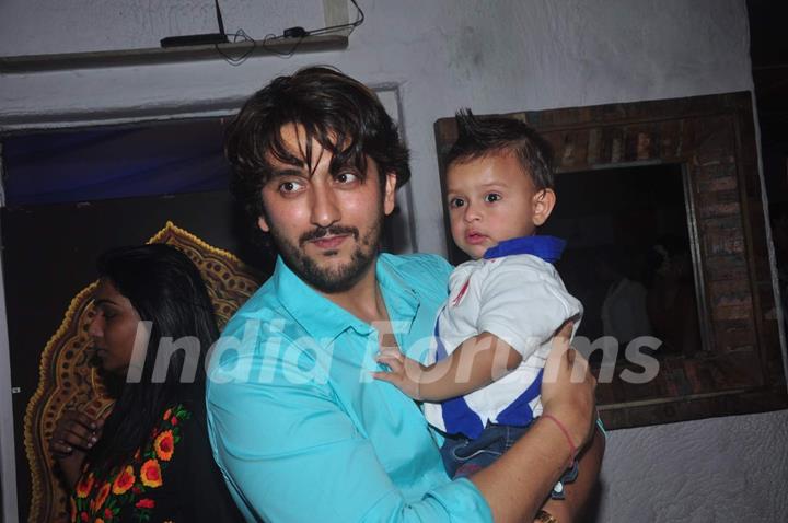 Shaad Randhawa at Rouble Nagi's Art Exhibition