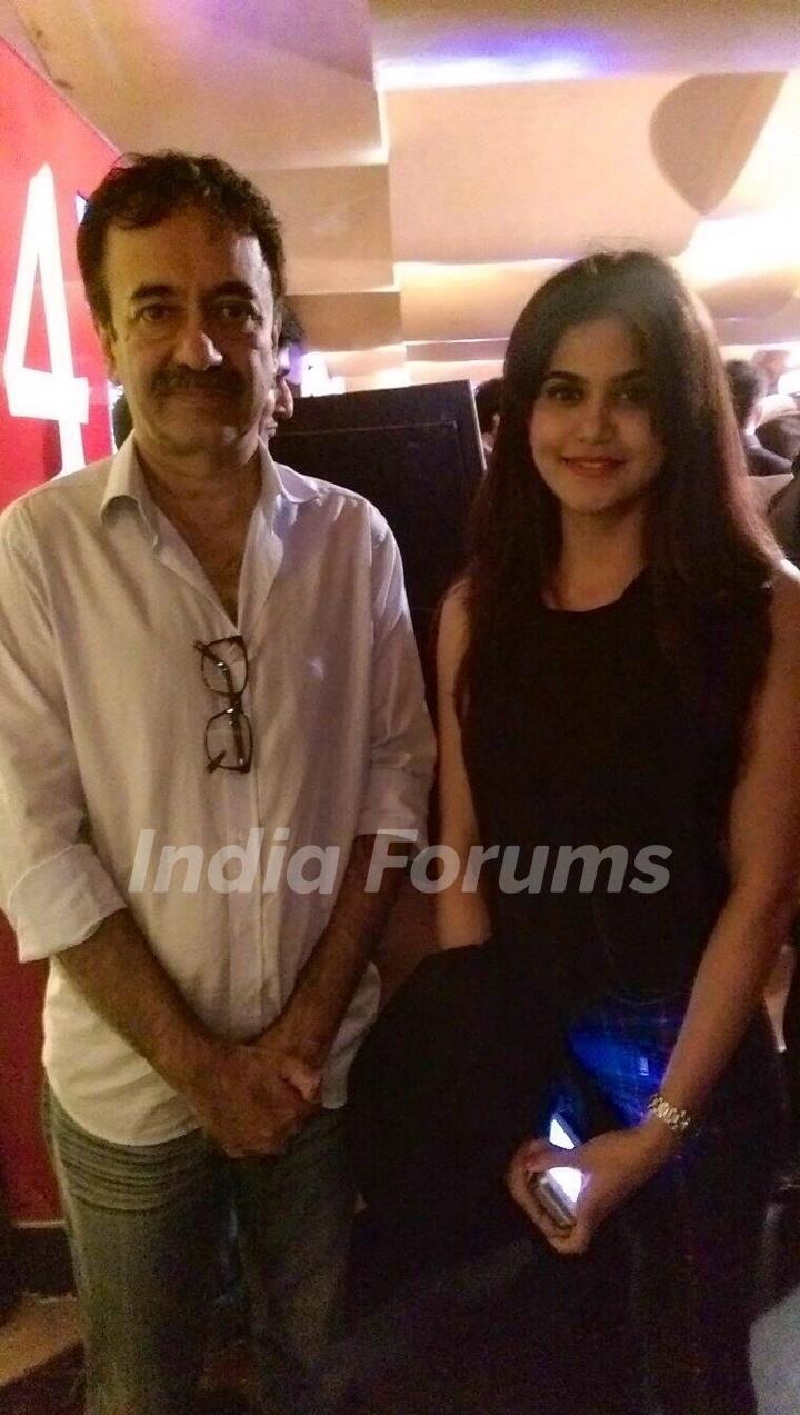 Aaditi Pohankar Visits Rajkumar Hiran