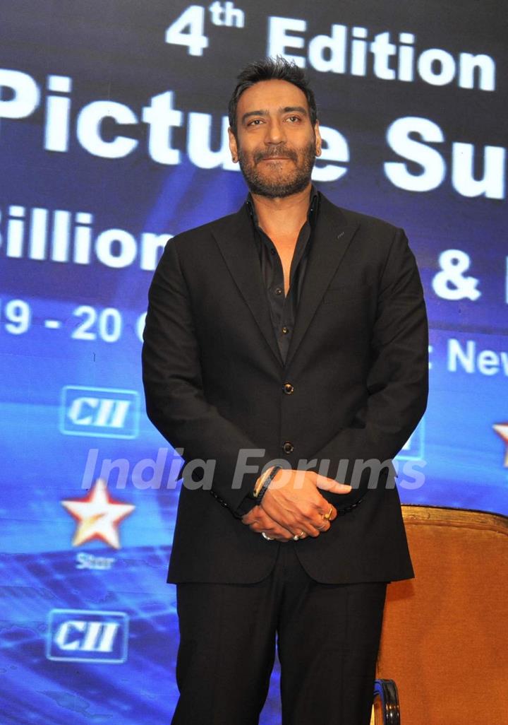 Ajay Devgn at CII Big Picture Summit