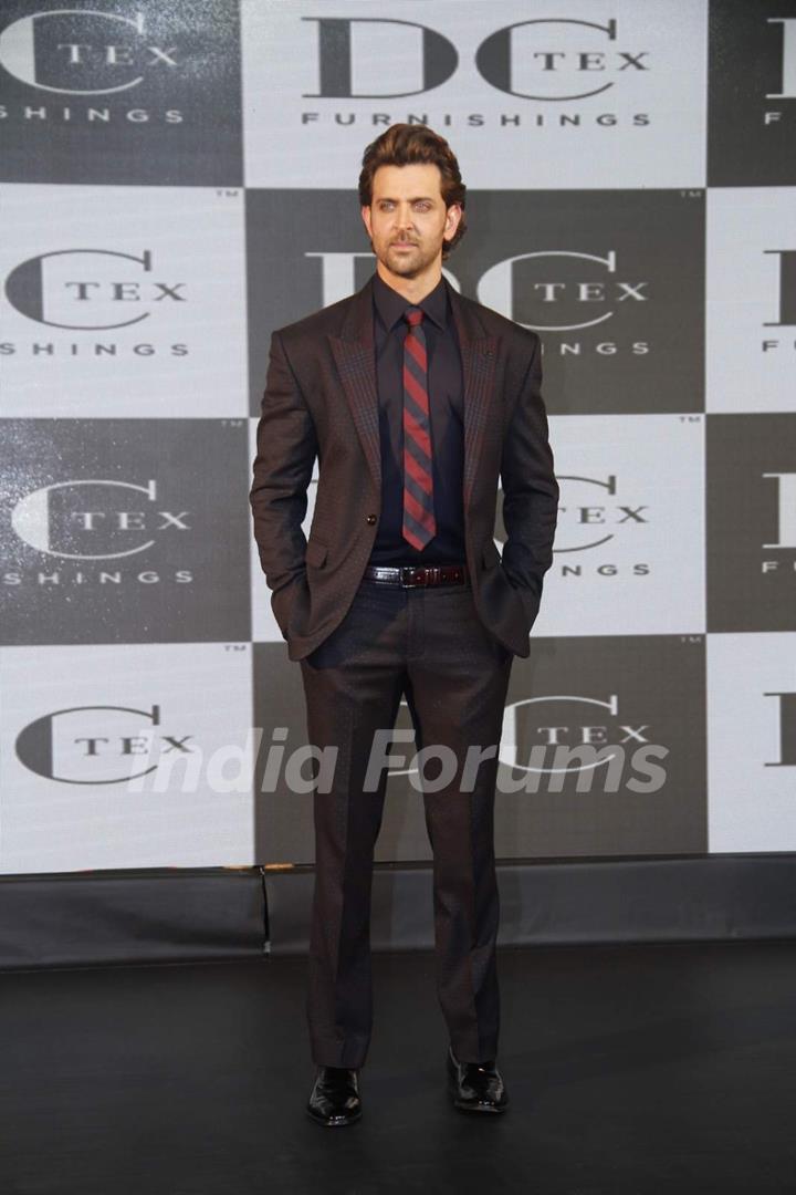 Hrithik Roshan at DCTex Furnishings Press Meet