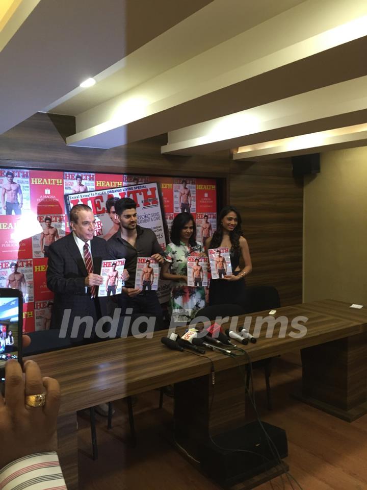 Sooraj Pancholi Launches the Cover of Health and Nutrition Magazine