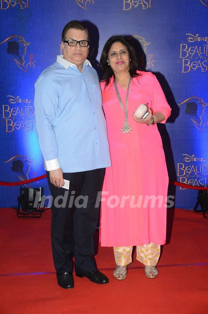 Ramesh Taurani at Screening of Beauty and The Beast