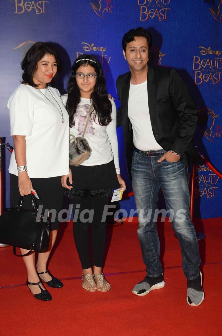 Salim Merchant at Screening of Beauty and The Beast