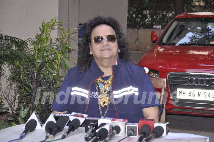 &#8203;Bappi Lahrri Records for New Film by Govind Sakariya