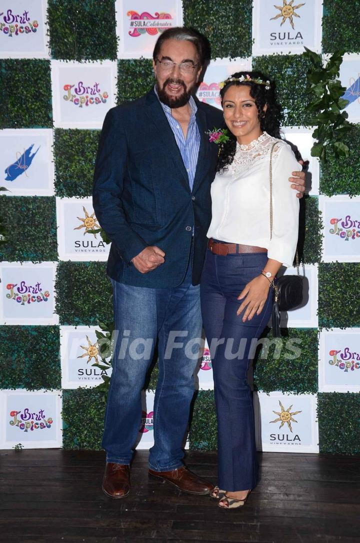 Kabir Bedi at Sula Wines Bash