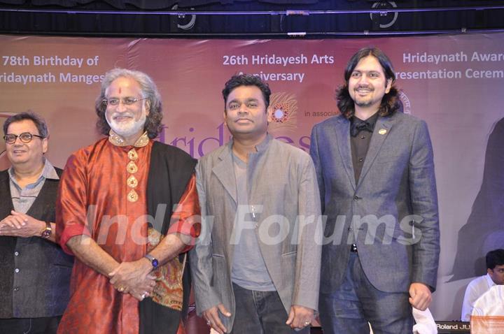 A R Rahman at 26th Hridayesh Arts Anniversary Event