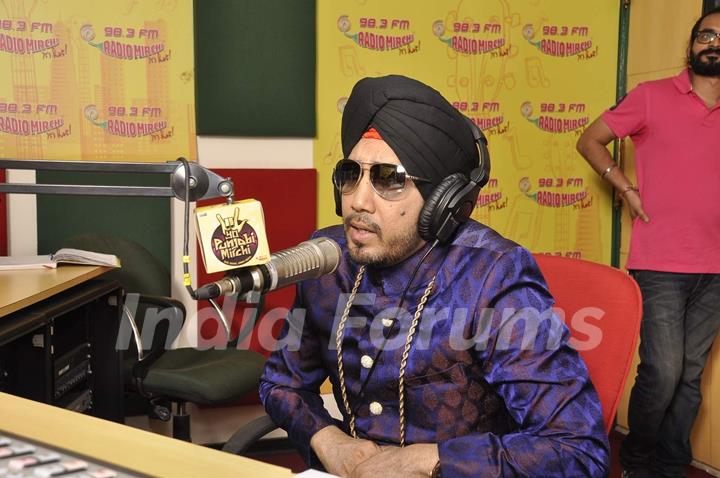 Mika Singh at Launch of 'Yo Punjabi Mirchi' Radio Station