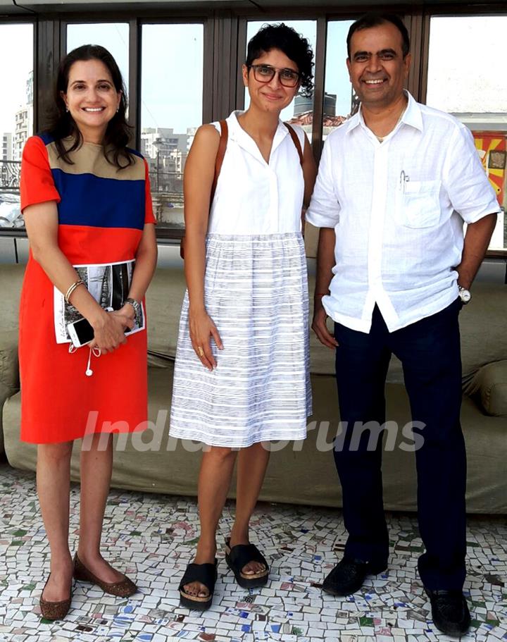 Yogesh Lakhani Meets Kiran Rao and Anupama Chopra