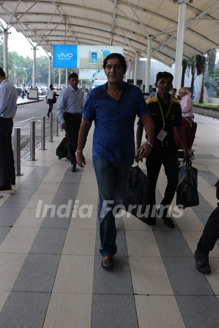 Chunky Pandey Snapped at Airport