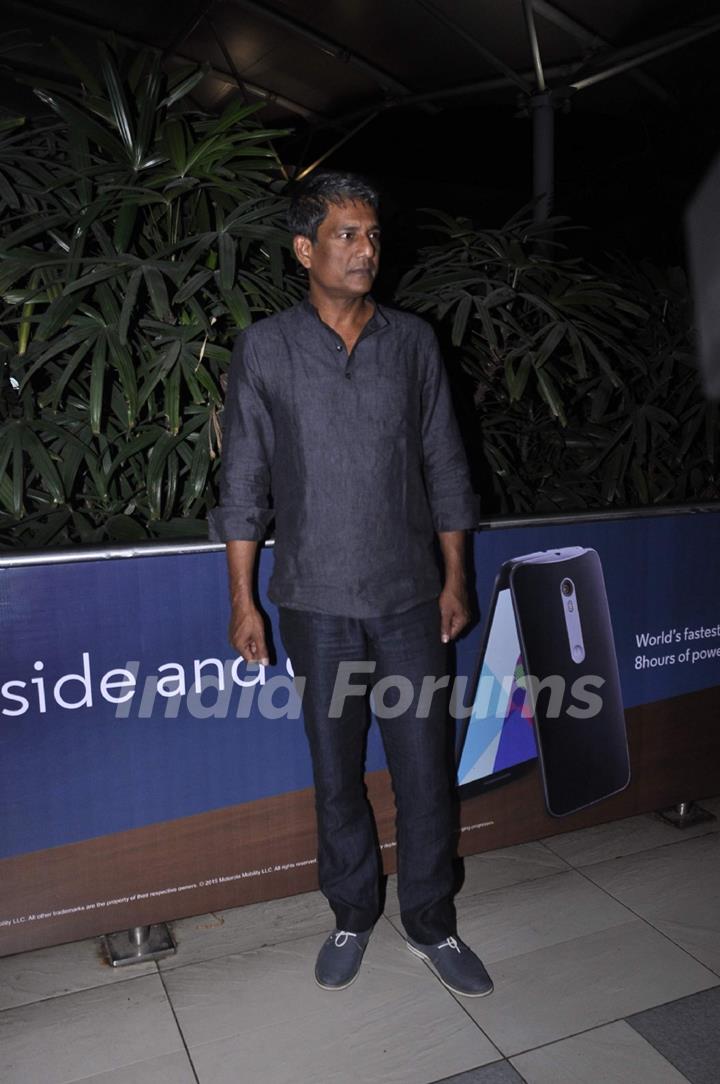 Adil Hussain Snapped at Airport