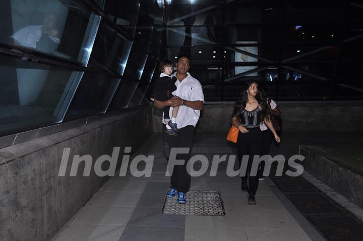 Suhana Khan and AbRam Snapped at Airport