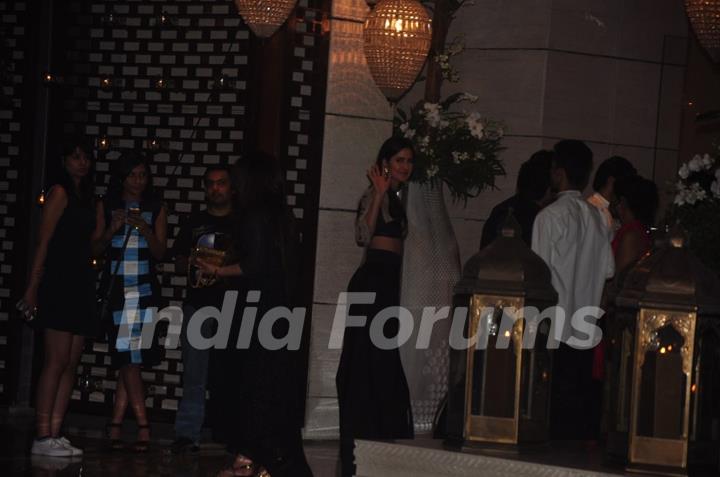 Katrina Kaif was snapped at Nita Ambani's Birthday Bash