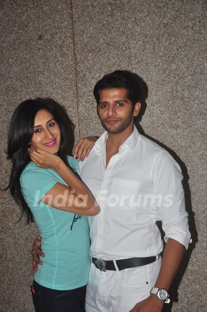 Karanvir Bohra and Teejay Sidhu at the Announcement of the Film 'Saas Bahu Saajish'