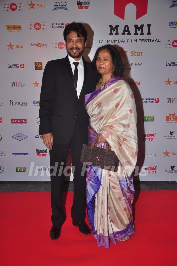 Irrfan Khan at MAMI Film Festival Day 1