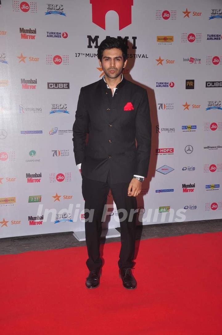 Kartik Aaryan at MAMI Film Festival Day 1