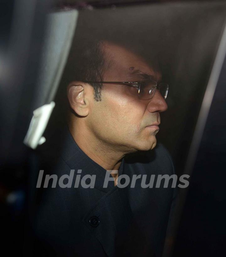 Virendra Sehwag at Harbhajan Singh - Geeta Basra Wedding Reception