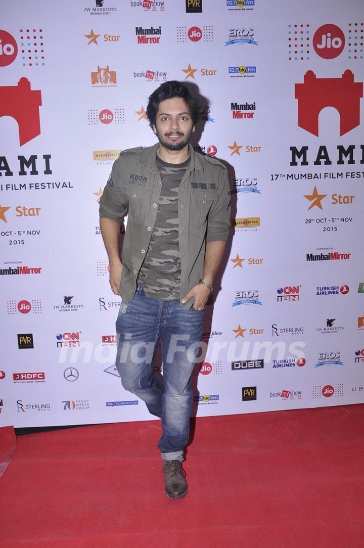 Ali Fazal at MAMI Film Festival Day 3