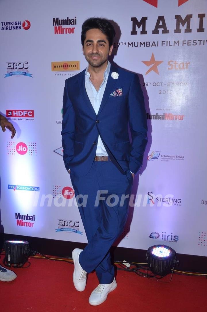 Ayushmann Khurrana at MAMI Film Festival Day 3