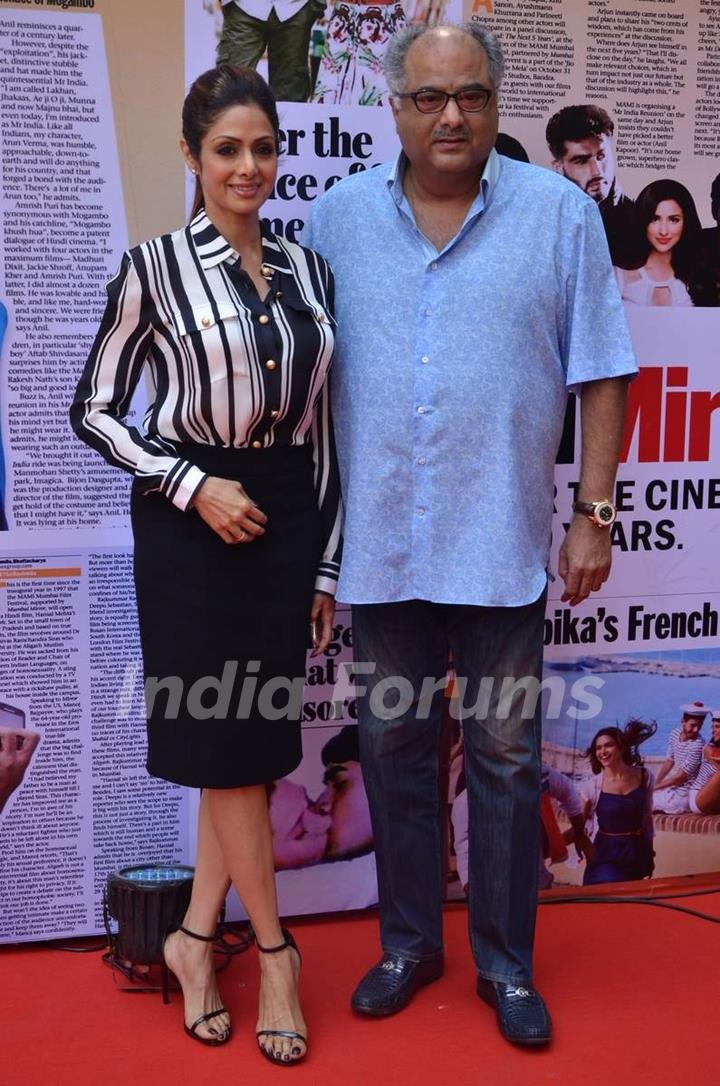 Boney Kapoor and Sridevi at MAMI Film Festival Day 3