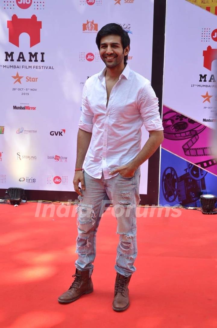 Kartik Aaryan at MAMI Film Festival Day 3