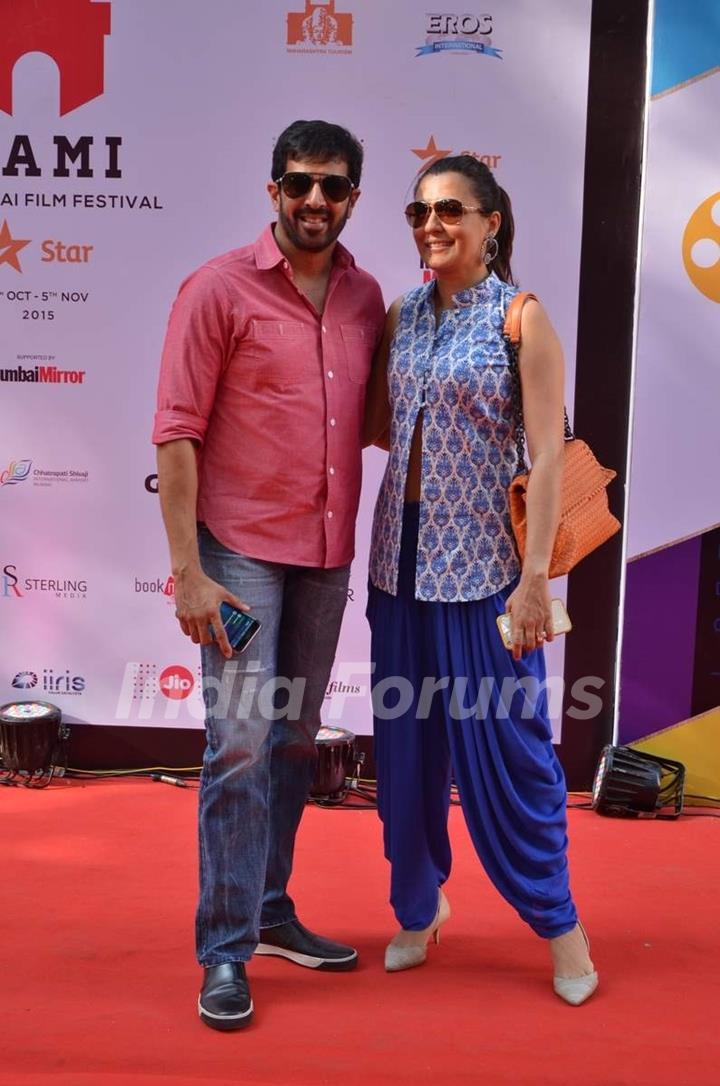 Kabir Khan and Mini Mathur at MAMI Film Festival Day 3