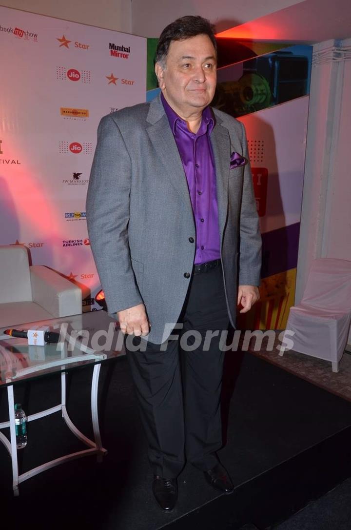 Rishi Kapoor at MAMI Film Festival Day 3