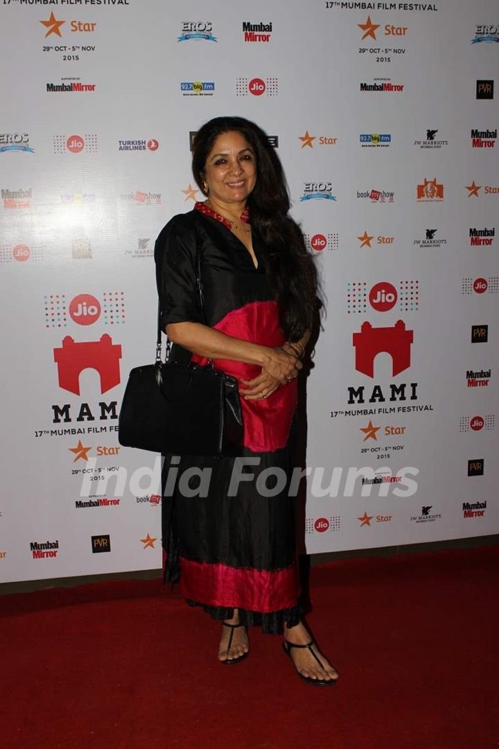 Neena Gupta at MAMI Film Festival Day 3