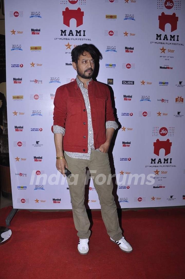 Irrfan Khan at MAMI Film Festival Day 3