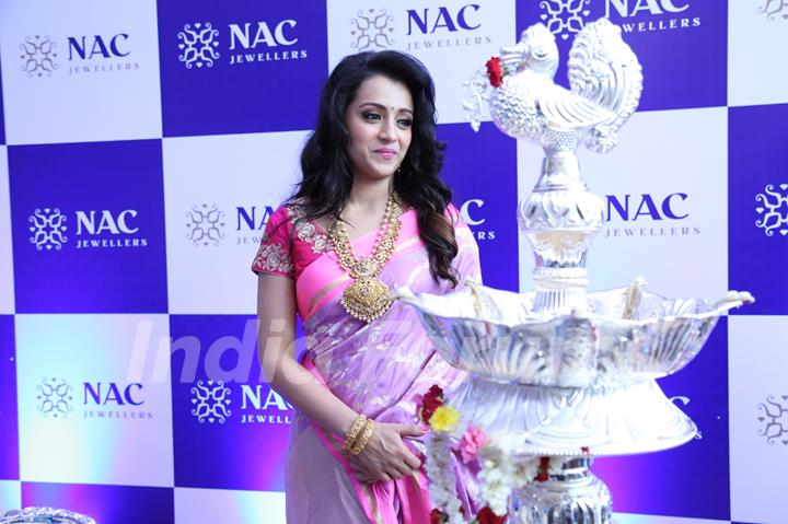 Trisha Krishnan at Launch of NAC Jewellers
