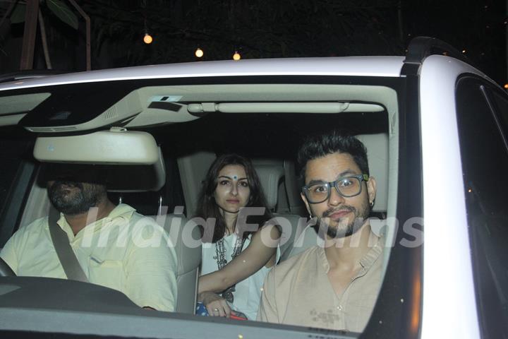 Soha Ali Khan and Kunal Khemu  Attends Prithvi Theatre Festival