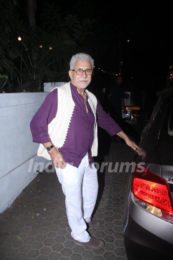 Naseeruddin Shah Attends Prithvi Theatre Festival