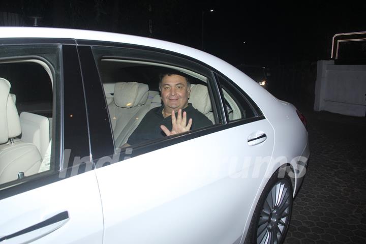 Rishi Kapoor Attends Prithvi Theatre Festival