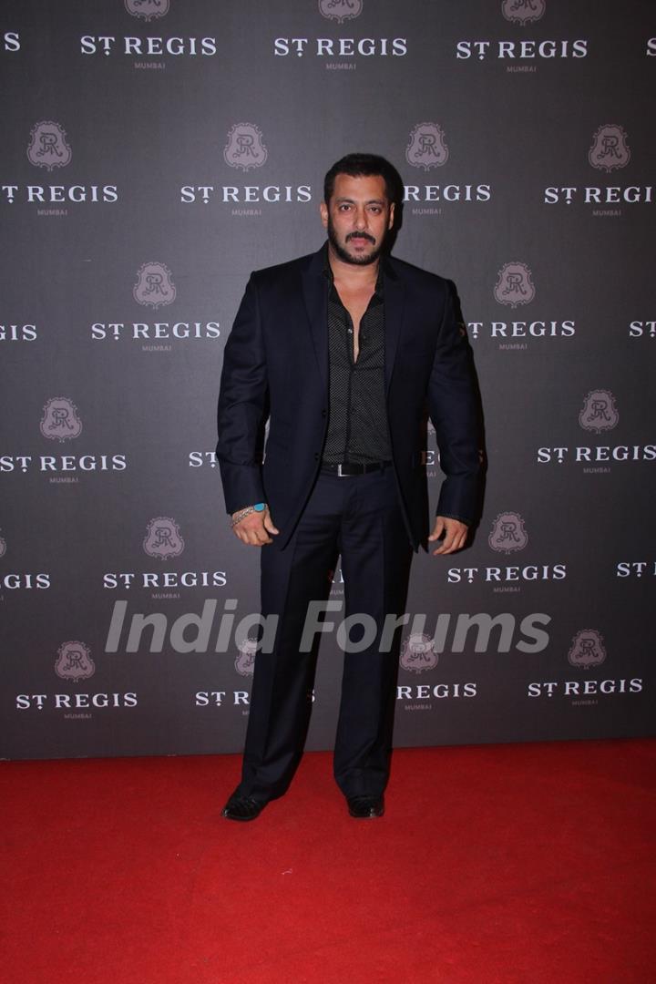 Salman Khan at St. Regis Opening Ceremony