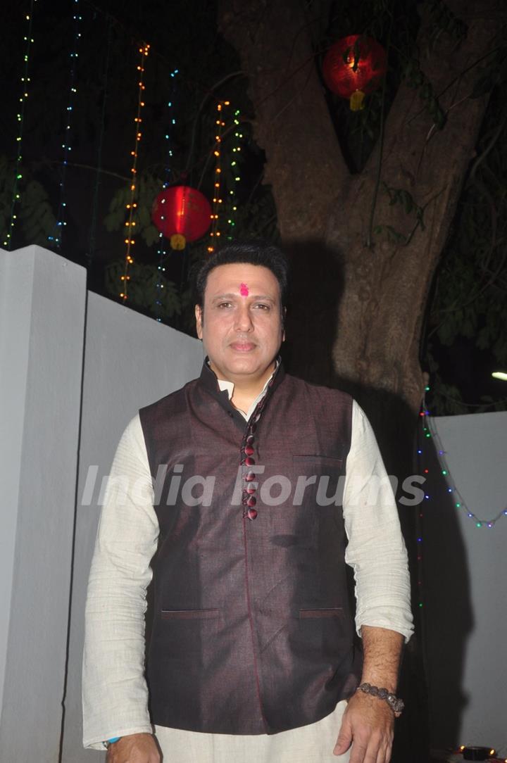 Govinda Celebrates Diwali