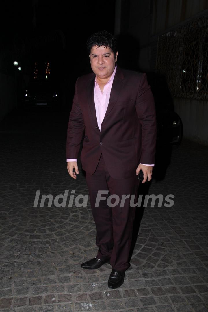 Sajid Khan at Akshay Kumar's Diwali Bash