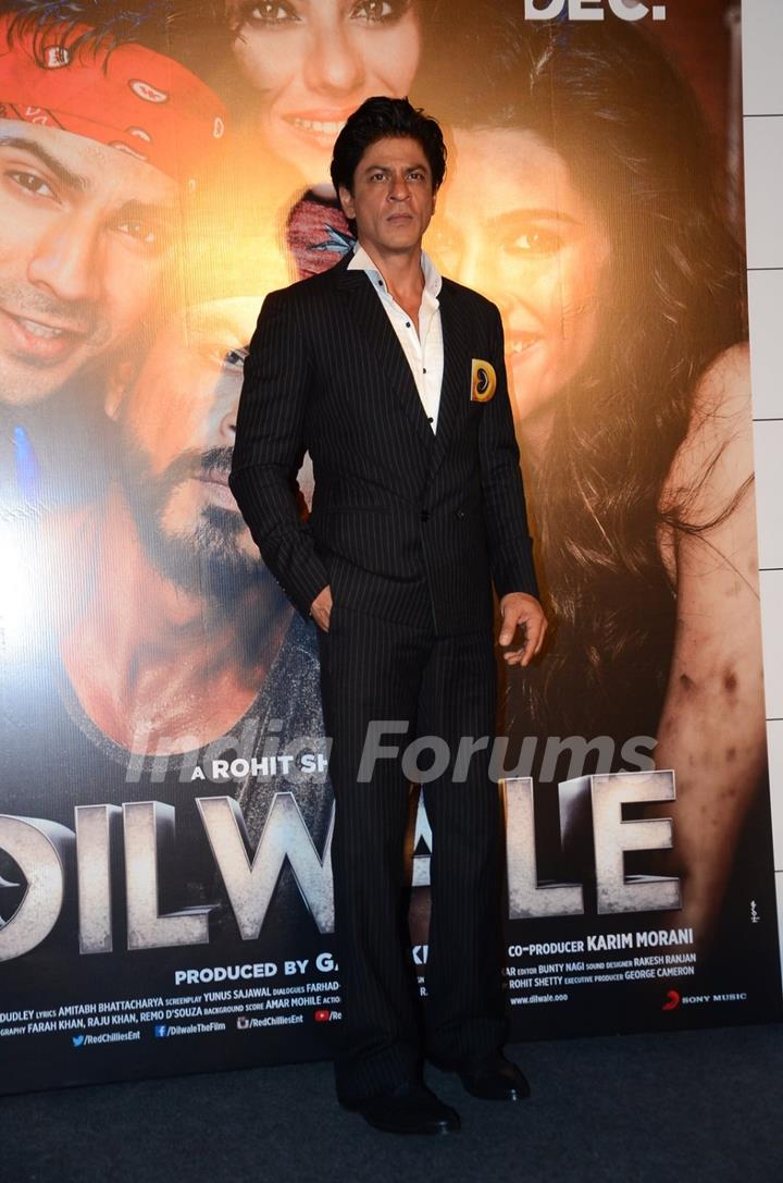 Shah Rukh Khan at Trailer Launch of 'Dilwale'