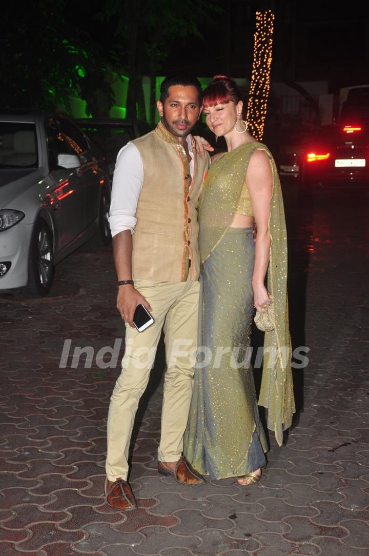 Terence Lewis at Shilpa Shetty's Diwali Bash