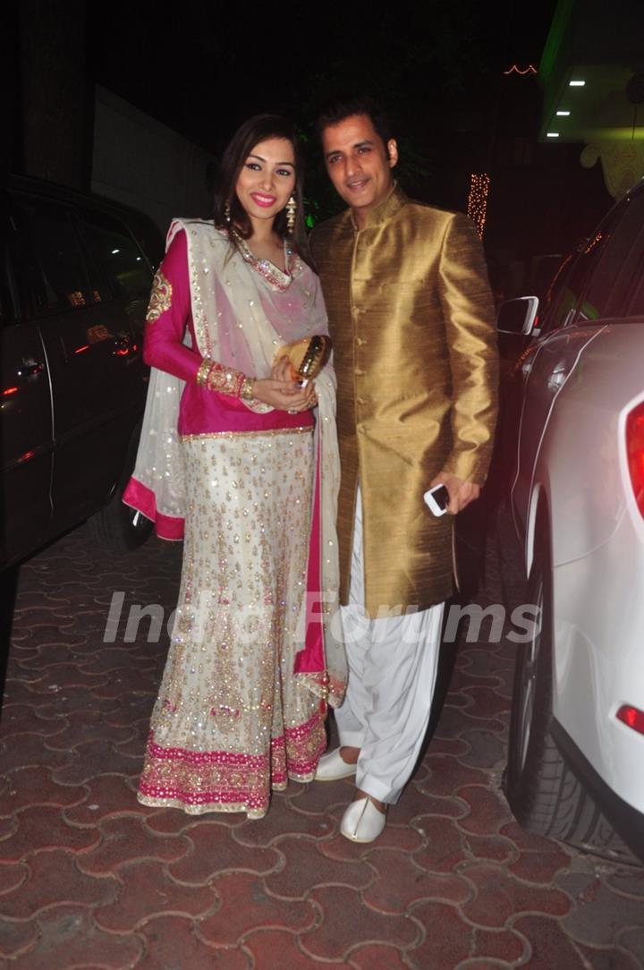 Ganesh Hegde at Shilpa Shetty's Diwali Bash