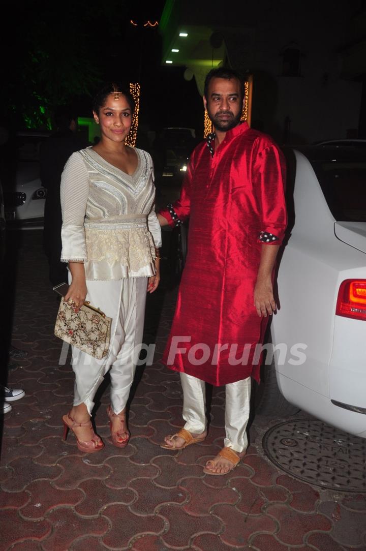 Masaba Gupta and Madhu Mantena at Shilpa Shetty's Diwali Bash